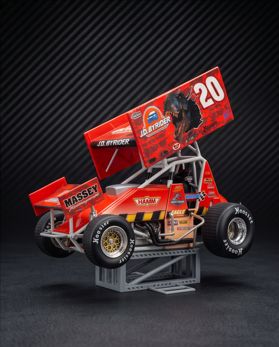 1:24 Scale Die‑Cast Sprint Car Pit Lift – Premium Display Gear for Serious Collectors