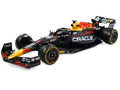 Red Bull Racing RB19 #1 Max Verstappen "Oracle" Winner Formula One F1 Championship "Drivers' Champion" (2023) with Display Case 1/24 Diecast Model Car by Bburago-0