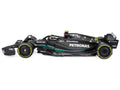 Mercedes-AMG F1 W14 E Performance #44 Lewis Hamilton "Petronas" Formula One F1 "World Championship" (2023) with Driver Figure "Race" Series 1/24 Diecast Model Car by Bburago-0