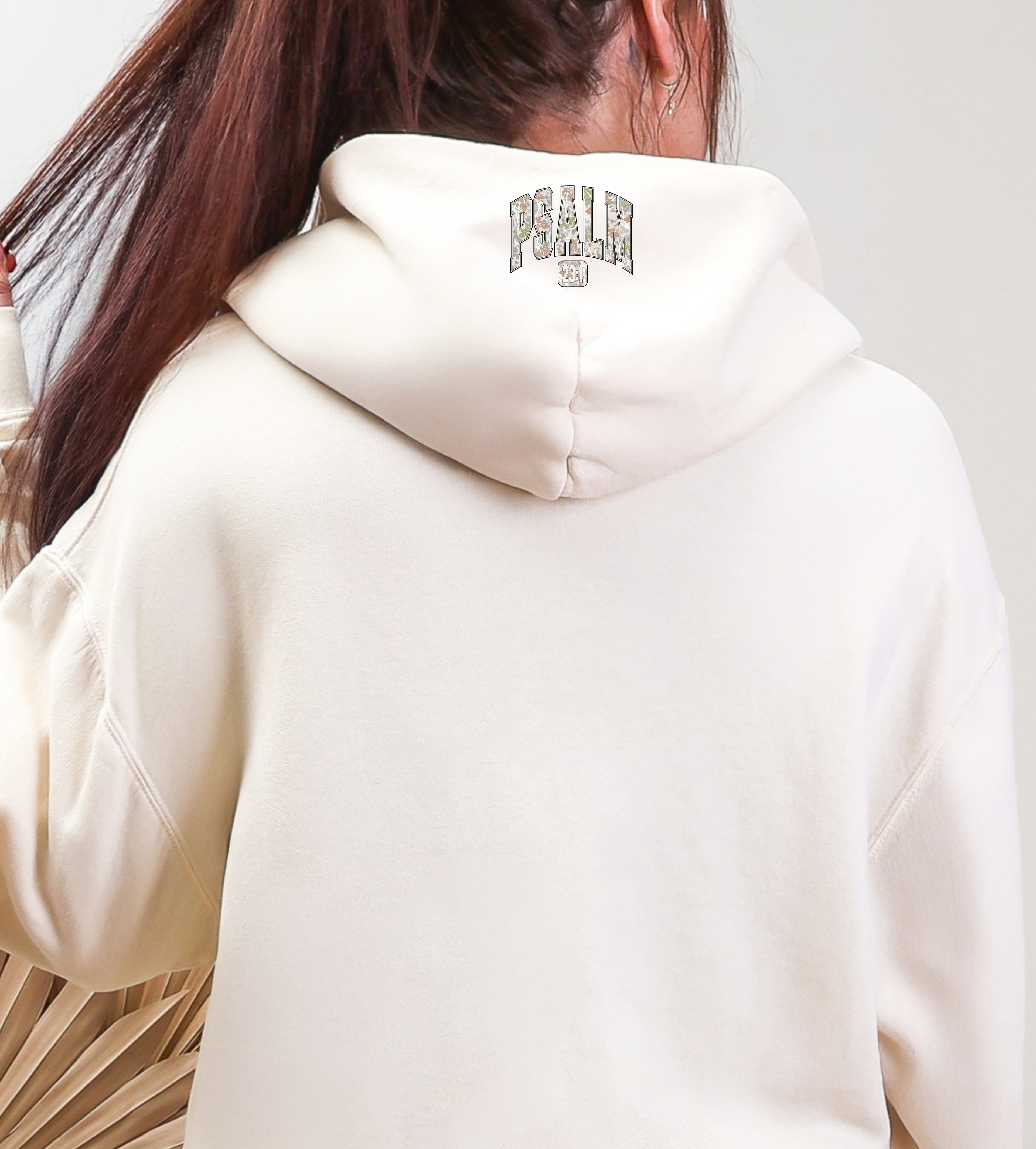Psalm 23:1 Floral Hoodie | Christian Western Hoodie