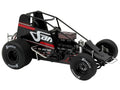 Winged Sprint Car #14 Spencer Bayston "Four CCCC's Construction - Sander" Jason Meyers Racing (2025) 1/18 Diecast Model Car by ACME-0