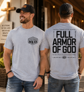 Full Armor of God Christian T-Shirt | Ephesians 6:13 Bible Verse Men's Faith Tee
