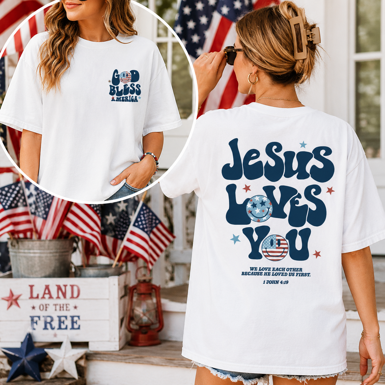 Jesus Loves You T-shirt