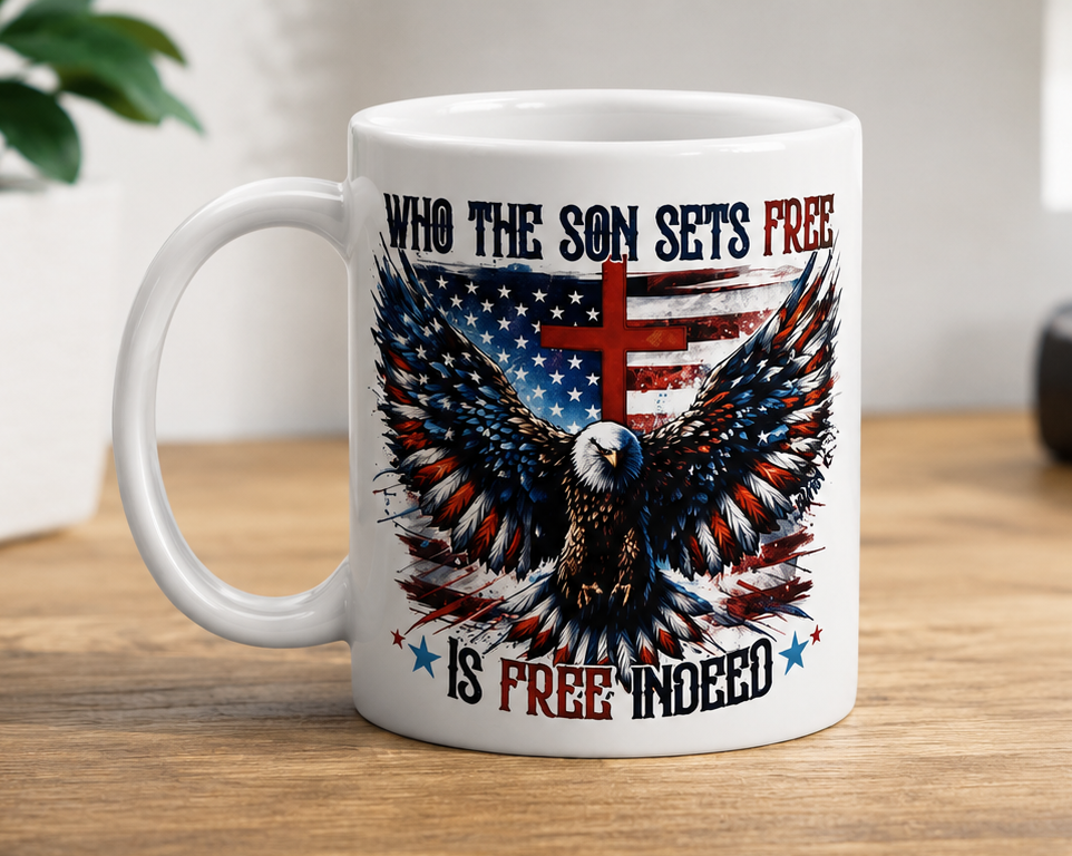 Who the Son Sets Free Coffee Mug