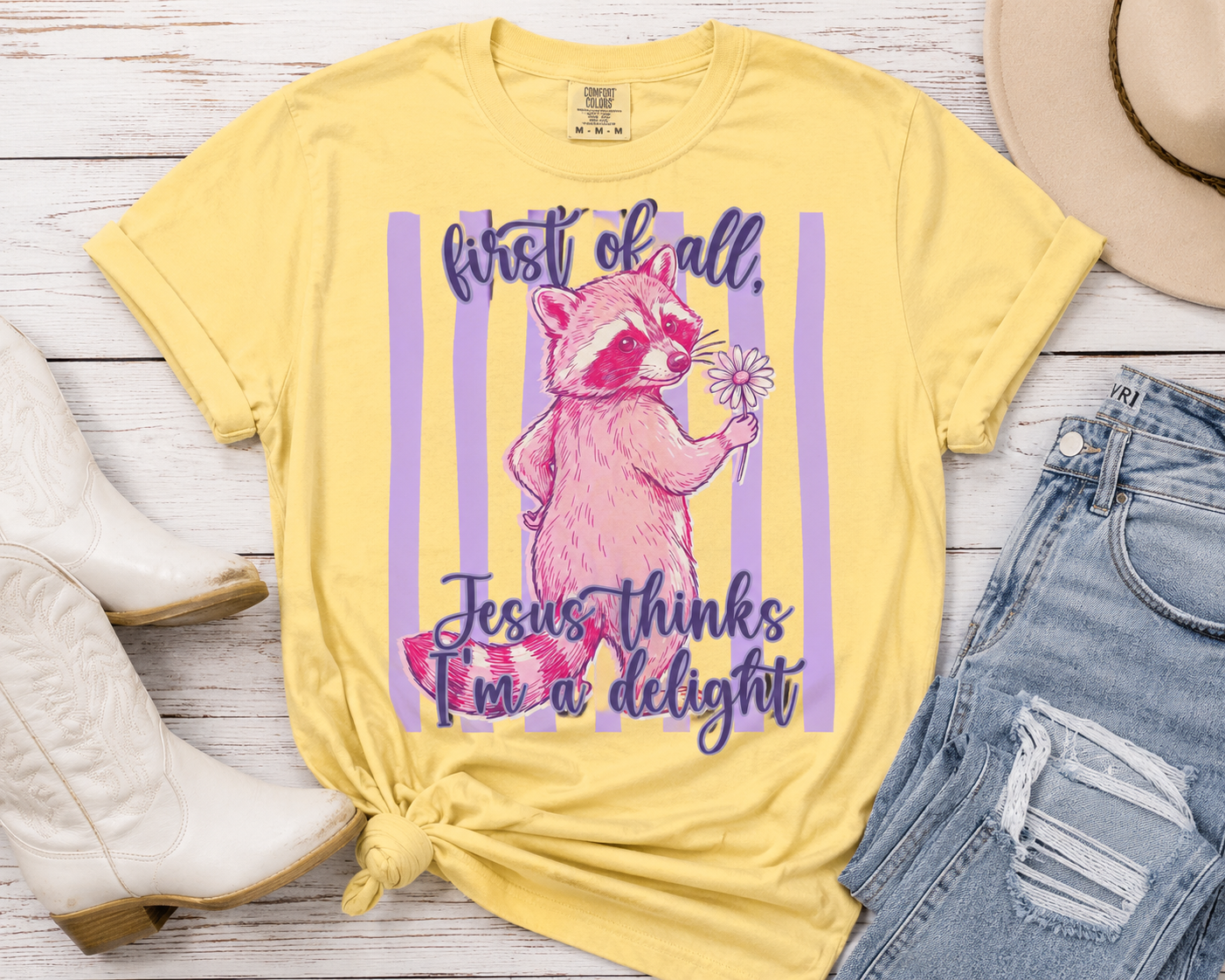 First of All Jesus Thinks I’m a Delight Tee