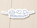 Broken Pieces Sticker