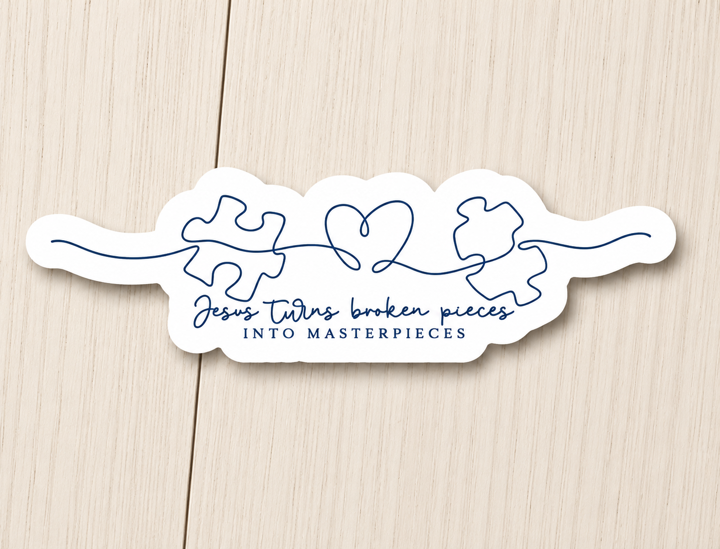 Broken Pieces Sticker