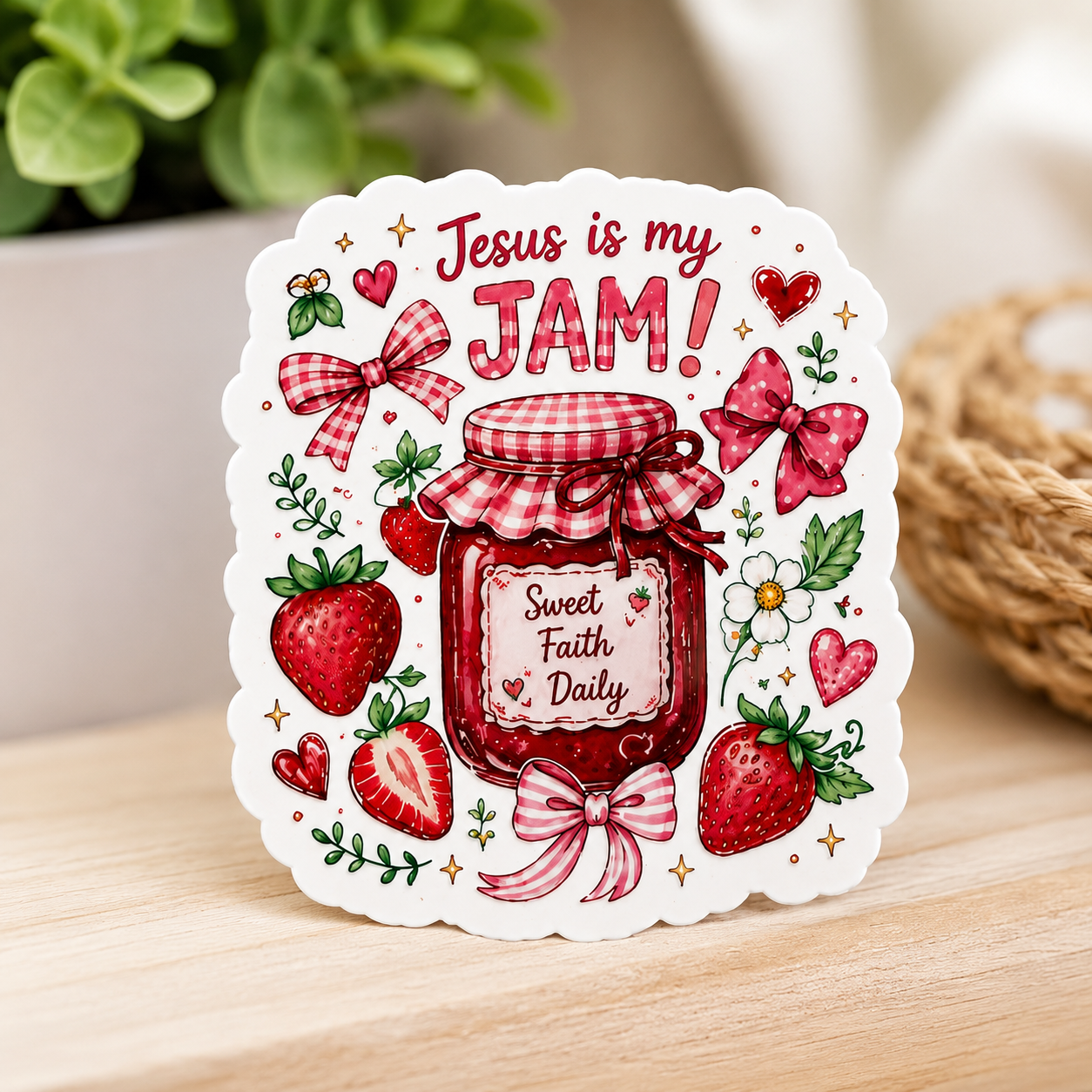 Jesus is my Jam Sticker