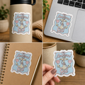 Anchored in God Sticker