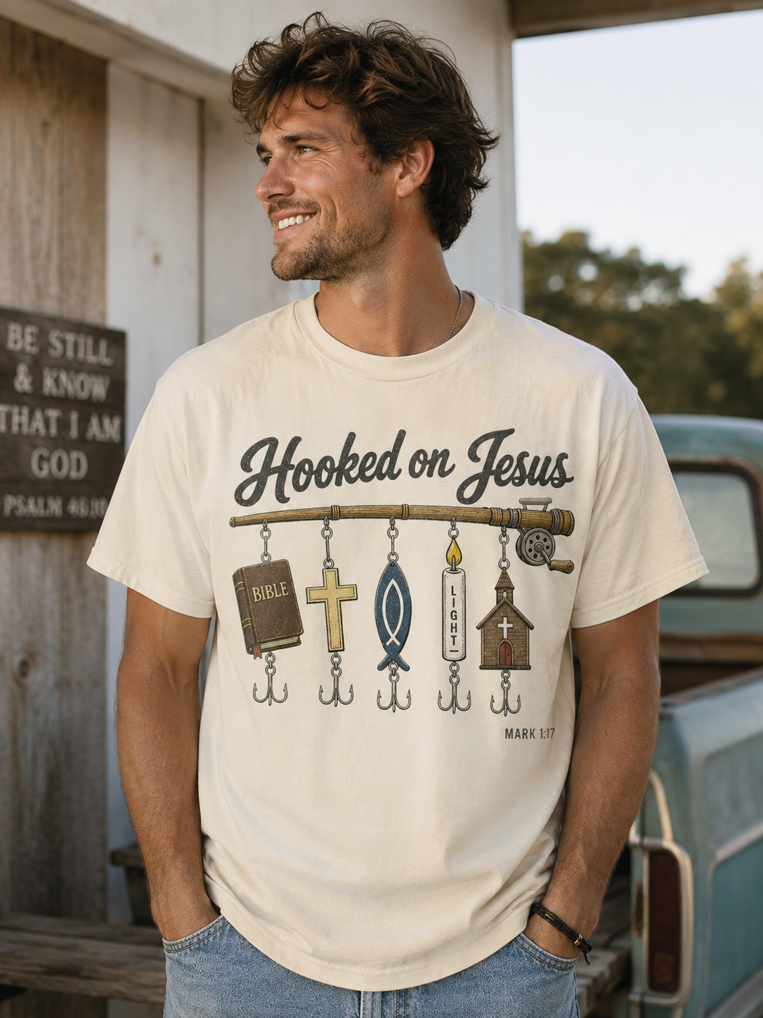 Hooked on Jesus T-Shirt
