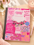 Girly Jesus Saves Composition Books