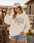 Psalm 23:1 Floral Hoodie | Christian Western Hoodie
