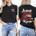 Jesus Loves Me, This I Know Christian Gospel Faith Saved Bible Verse Inspirational Prayer Comfort Colors Tee