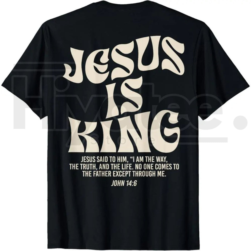 Jesus Is King John 14:6 Bible Verse Shirt – Christian Religious Tee