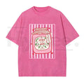 Jesus Is My Jam Vintage Washed T-Shirt – Christian Strawberry Graphic Cotton Tee