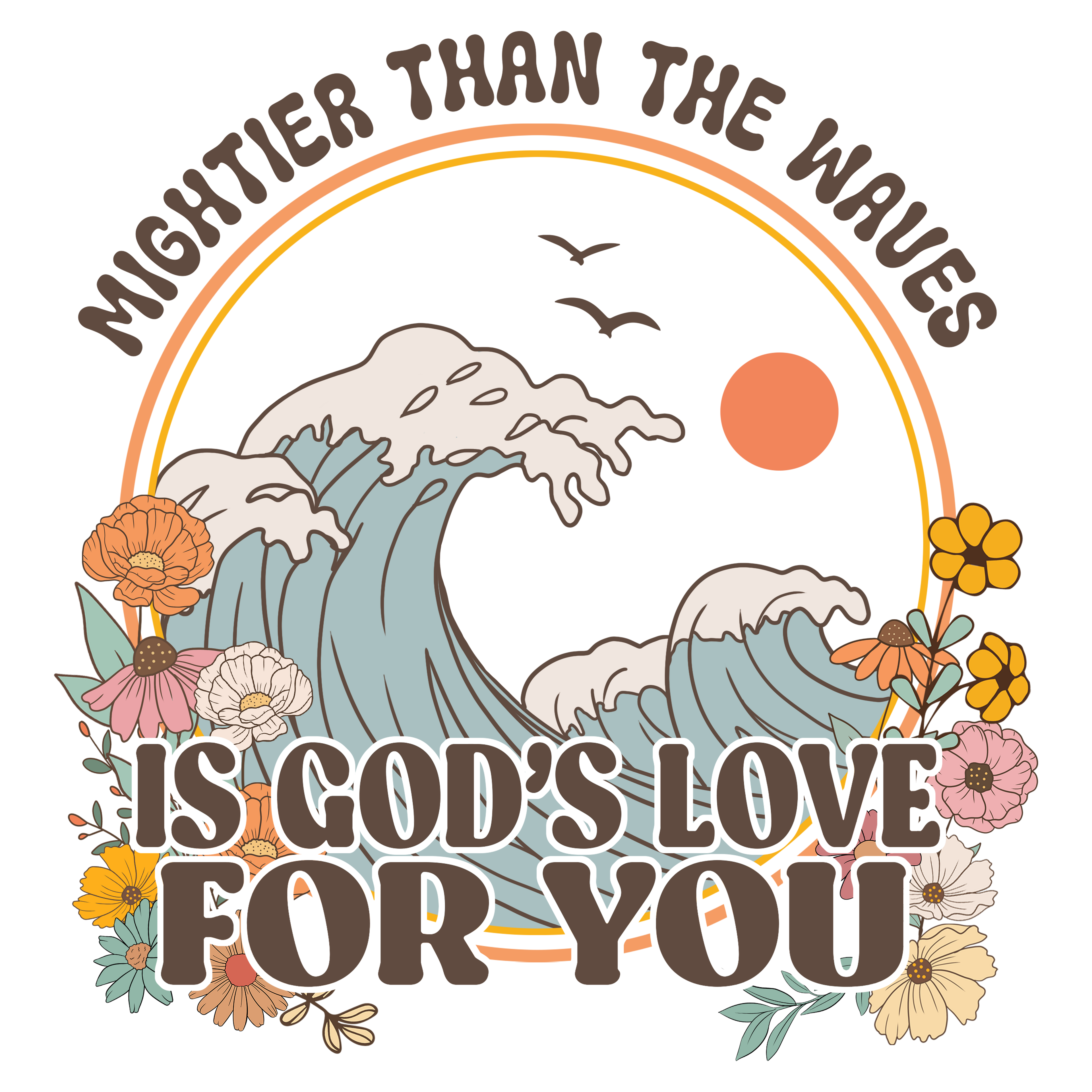 Mightier than the Waves UVDTF Decal