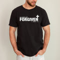Not Perfect, Just Forgiven John Jesus Gospel Faith Bible Verse Inspired Comfort Colors Tee