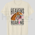 "The Heavens Are Roaring" – Empowering Christian Faith Graphic Top
