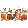 Autumn Christian Cups DTF Transfer