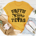 Faith The Size Of Texas Tee-0