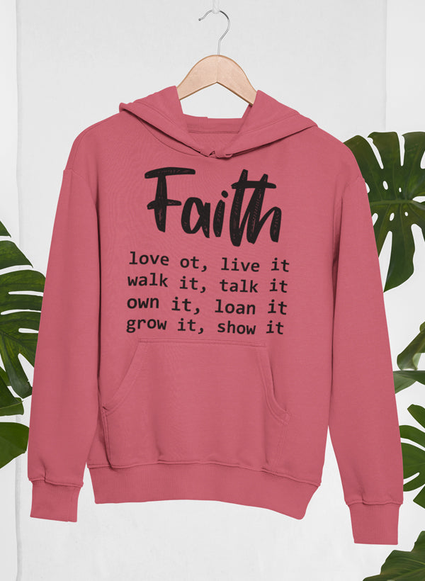 Faith Love It Live It Hoodie-0
