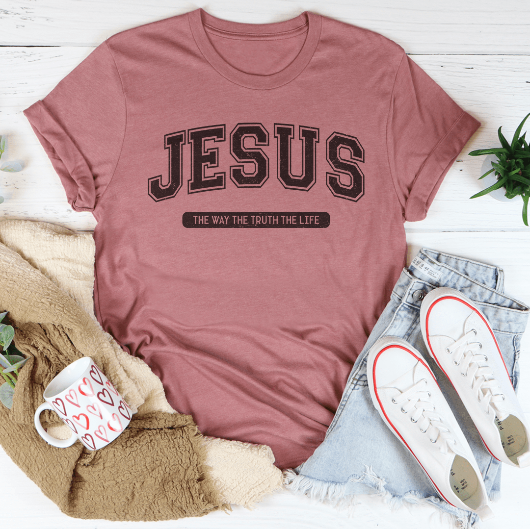 Jesus The Way The Truth The Life Tee